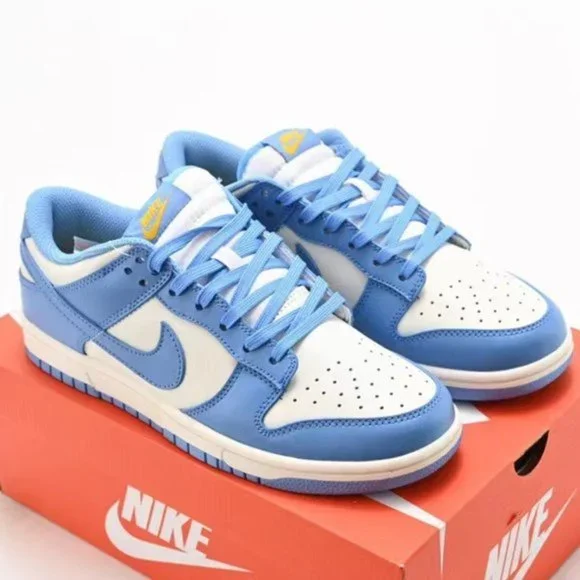 Nike | Shoes | Nike Dunk Low Retro North Card Blue Sneakers  display picture 3